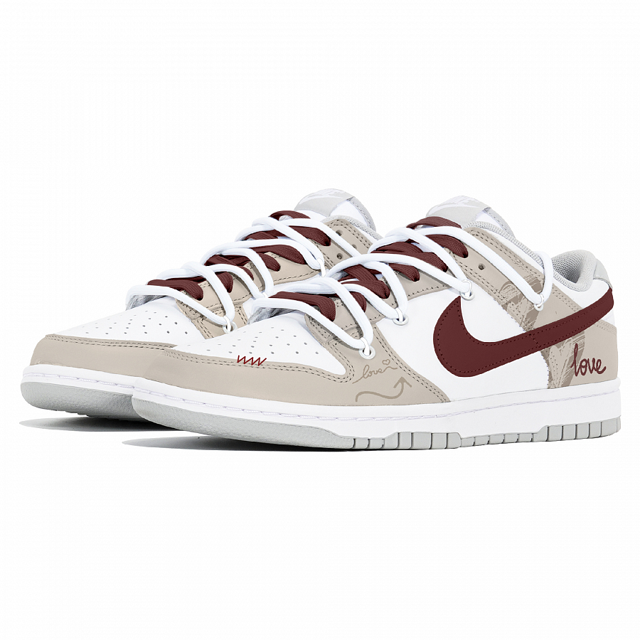 Nike Dunk Joy Lemon Abrasion-Resistant Low-Top Skateboard Shoes Men's White купить в интернет-магазине Yoocart с быстрой доставкой по России.