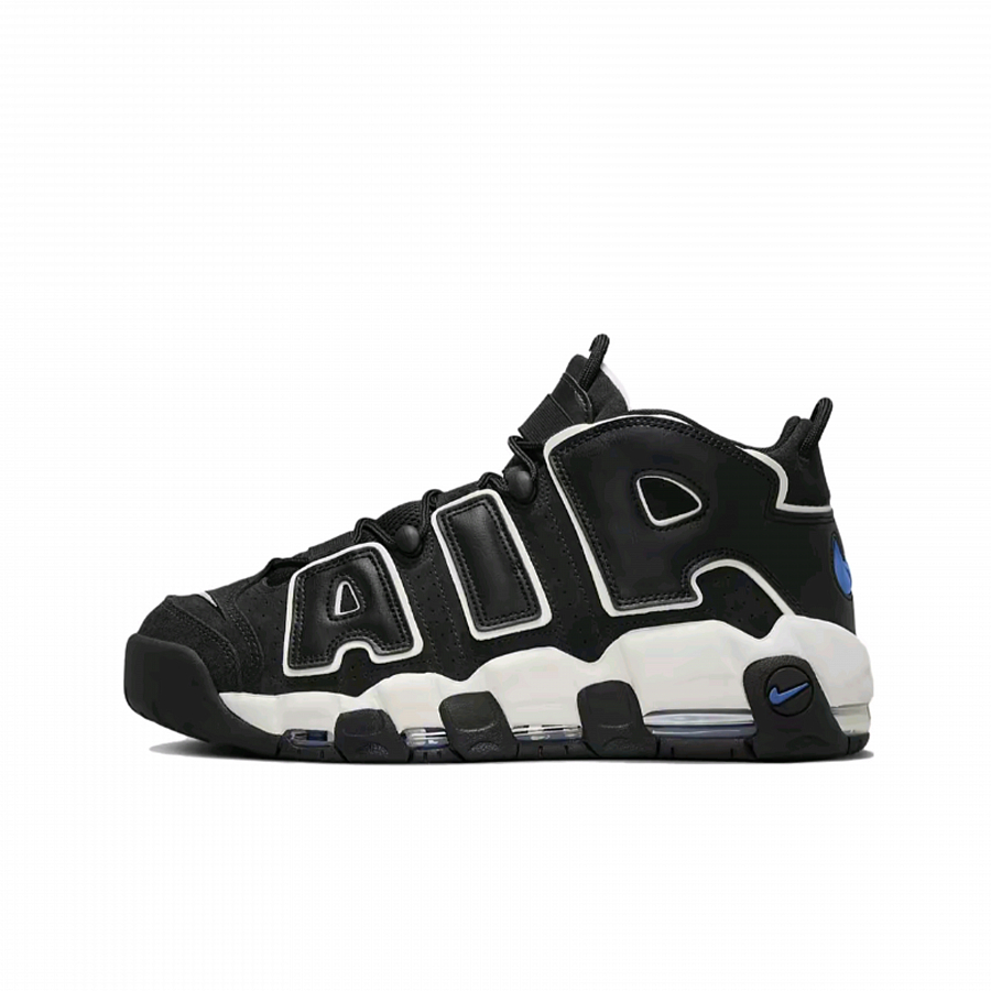 Nike Air More Uptempo Anti-Slip Wear-Resistant Mid-Top Vintage Basketball Shoes Men's Black купить в интернет-магазине Yoocart с быстрой доставкой по России.