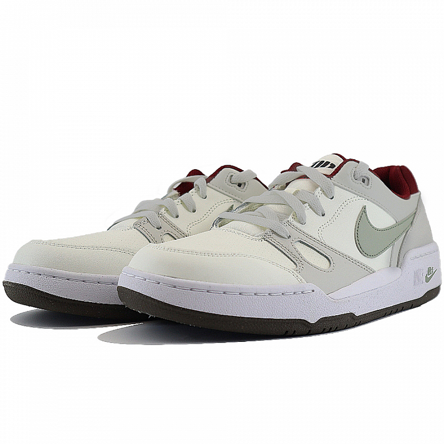 Nike Full Force Slip Resistant Low Top Skateboard Shoes Men's White Green купить в интернет-магазине Yoocart с быстрой доставкой по России.