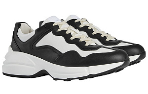 GUCCI Rhyton Sneakers White Black 1 3798650
