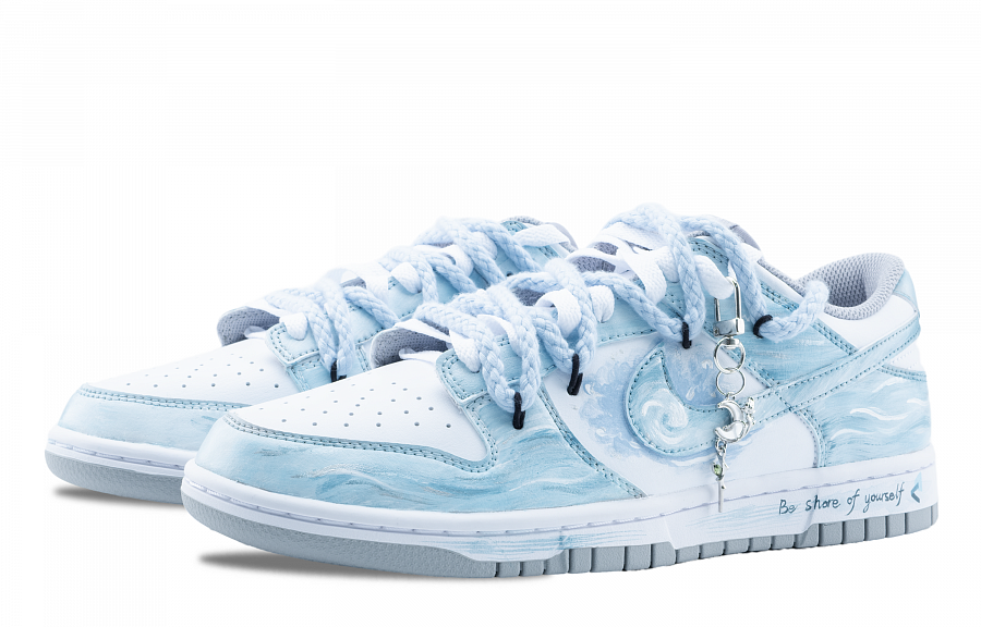 Nike Dunk Moonlit Blue Wave Walk Anti Slip Wear Resistant Low Top Skateboard Shoes Unisex Sky Blue купить в интернет-магазине Yoocart с быстрой доставкой по России.