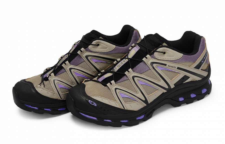 SALOMON XT Quest Outdoor Shoes Unisex Low top Purple купить в интернет-магазине Yoocart с быстрой доставкой по России.