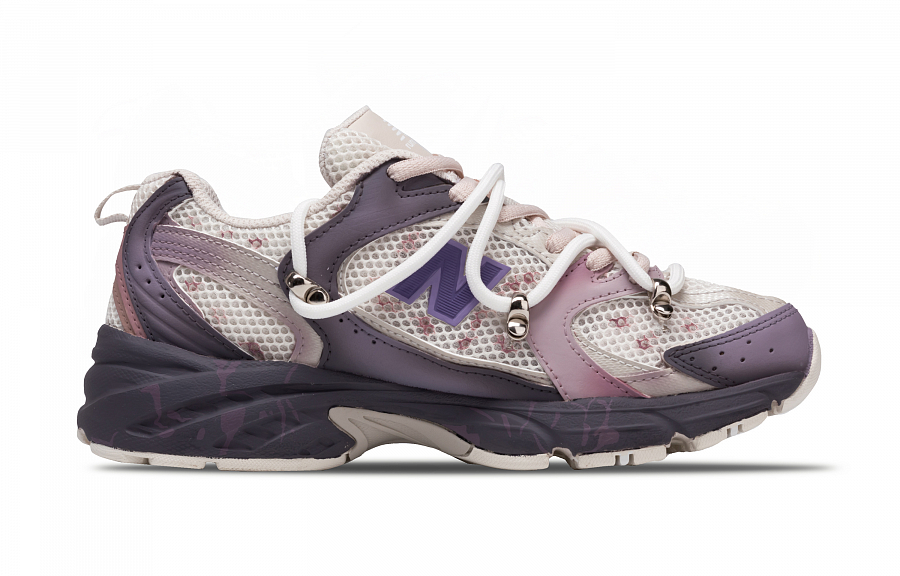 New Balance NB 530 Abrasion Resistant Breathable Low Top Casual City Commute Running Shoes Unisex Light Purple купить в интернет-магазине Yoocart с быстрой доставкой по России.