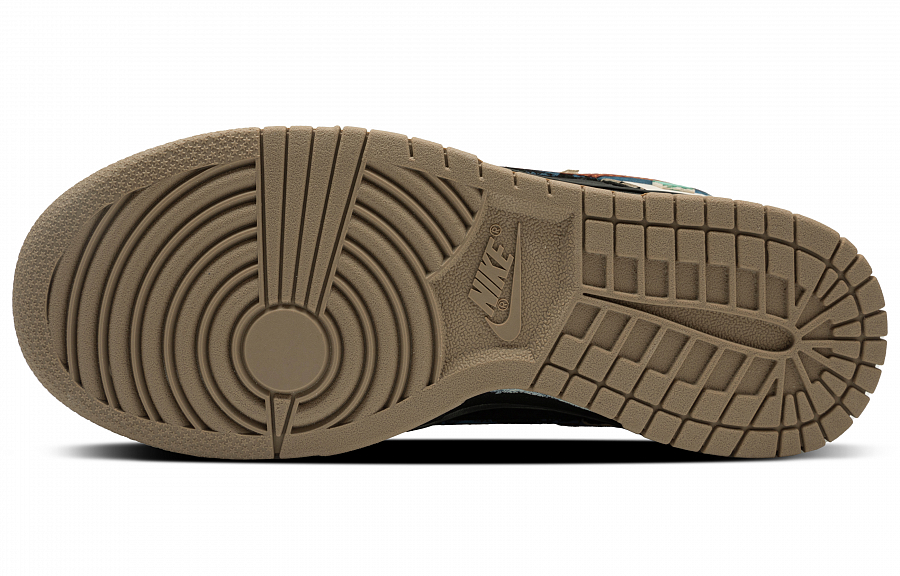 Nike Dunk Slip Resistant Cushioning Abrasion Resistant Low Top Skateboard Shoes Unisex Beige Black купить в интернет-магазине Yoocart с быстрой доставкой по России.