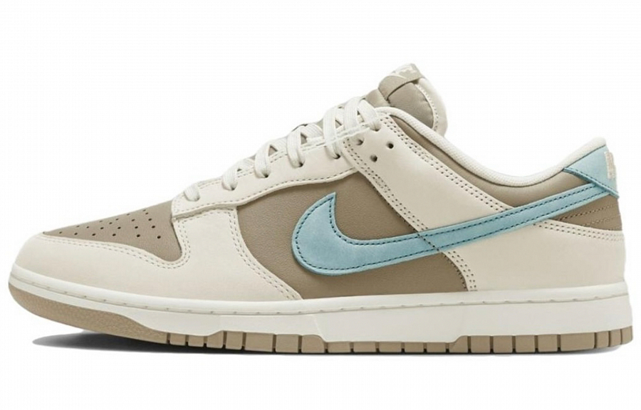 Nike Dunk Slip Resistant Cushioning Abrasion Resistant Low Top Skateboard Shoes Unisex Beige Black купить в интернет-магазине Yoocart с быстрой доставкой по России.