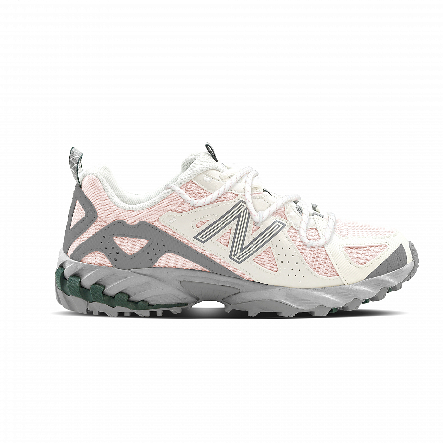 New Balance 610T Heartbeat Rhythm, Sparkling Gift Box Shock Absorbers Low Top Outdoor Shoes Unisex Gray Pink купить в интернет-магазине Yoocart с быстрой доставкой по России.