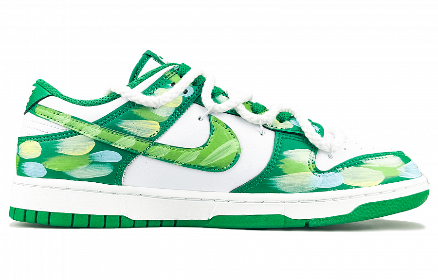 Nike Dunk Forest Of Fireflies Low Top Skateboard Shoes Unisex White Green купить в интернет-магазине Yoocart с быстрой доставкой по России.