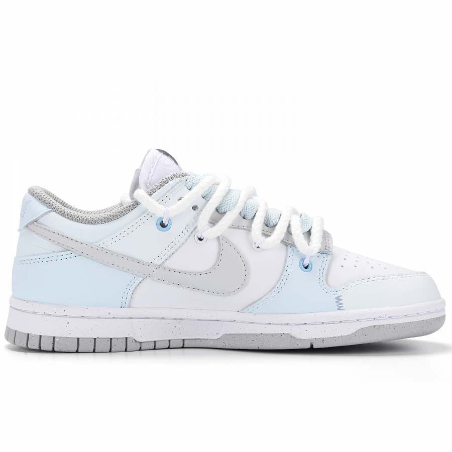 Nike Dunk Blue Tide Promise Anti Slip Wear Resistant Low Top Skateboard Shoes Unisex Blue Gray купить в интернет-магазине Yoocart с быстрой доставкой по России.