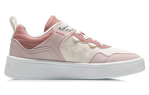 LINING Skateboard Shoes Women's Low top Peach Pink/Apricot Pink/Sand Pink 1 3810566
