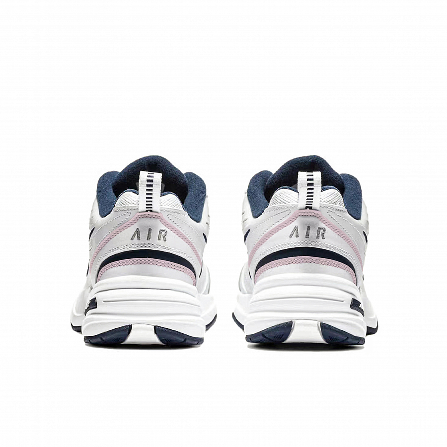 Nike Air Monarch 4 Anti Slip Wear Resistant Low Top Chunky Sneakers Unisex White Pink купить в интернет-магазине Yoocart с быстрой доставкой по России.