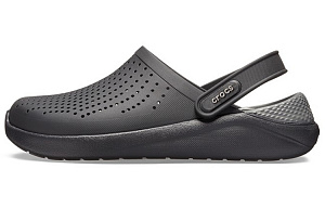 Crocs LiteRide Flash Shoes Unisex Gray Sandals