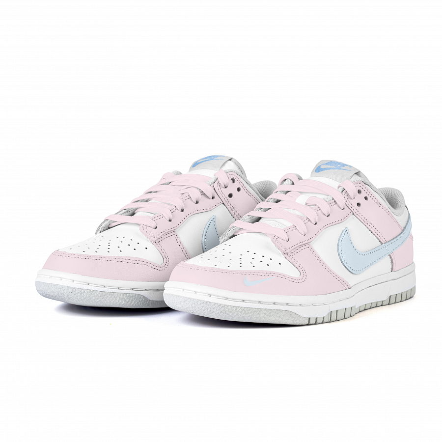 Nike Dunk Anti Slip Wear Resistant Low Top Skateboard Shoes Women's Pink Blue купить в интернет-магазине Yoocart с быстрой доставкой по России.