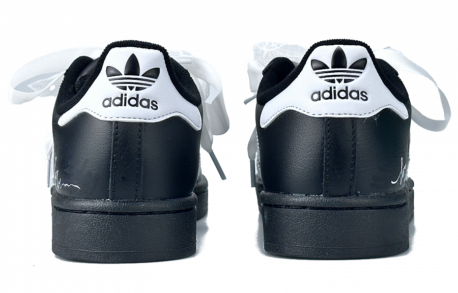 Adidas Originals Superstar 2 Wear resistant And Lightweight Low Top Skateboard Shoes Women's Black White купить в интернет-магазине Yoocart с быстрой доставкой по России.