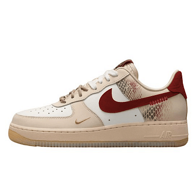 Nike Air Force 1 Anti-Slip And Wear-Resistant Breathable Low-Top Skateboard Shoes Women's Brown