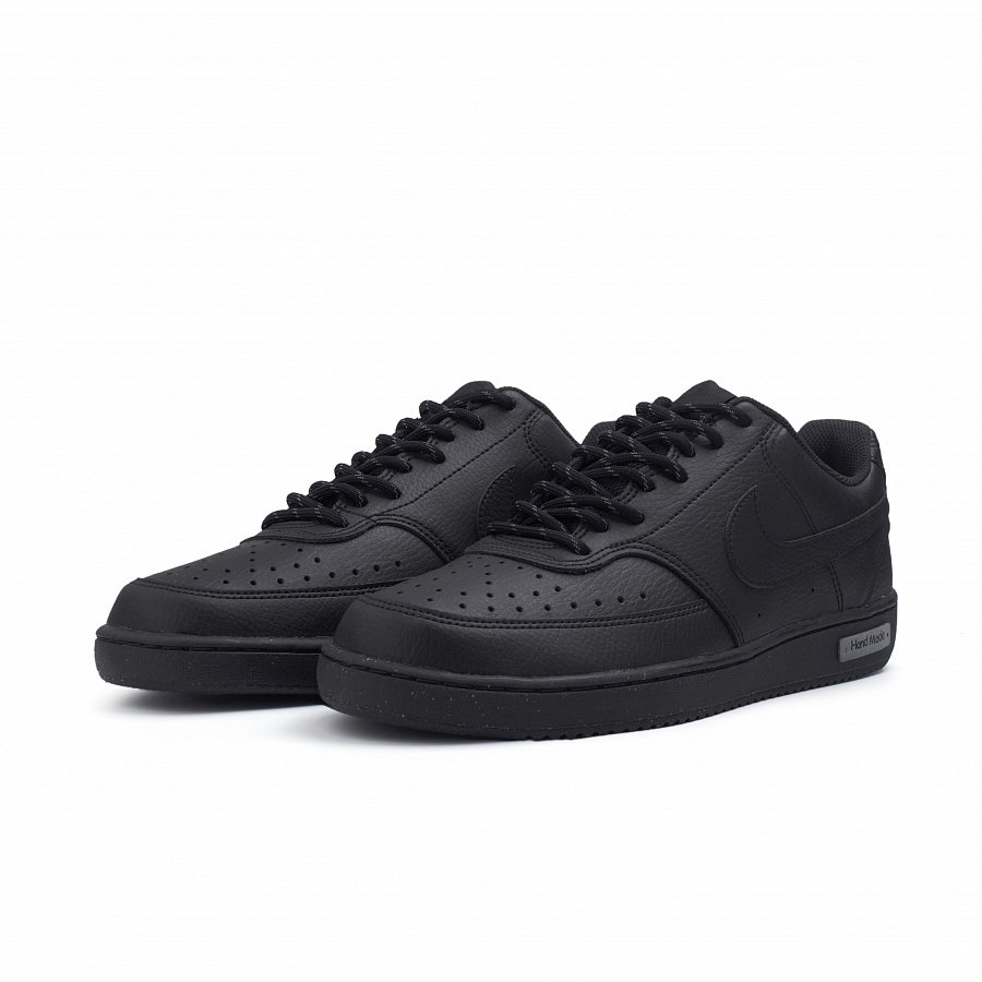 Nike Court Vision Anti Slip Wear Resistant Low Top Skateboard Shoes Unisex Black купить в интернет-магазине Yoocart с быстрой доставкой по России.