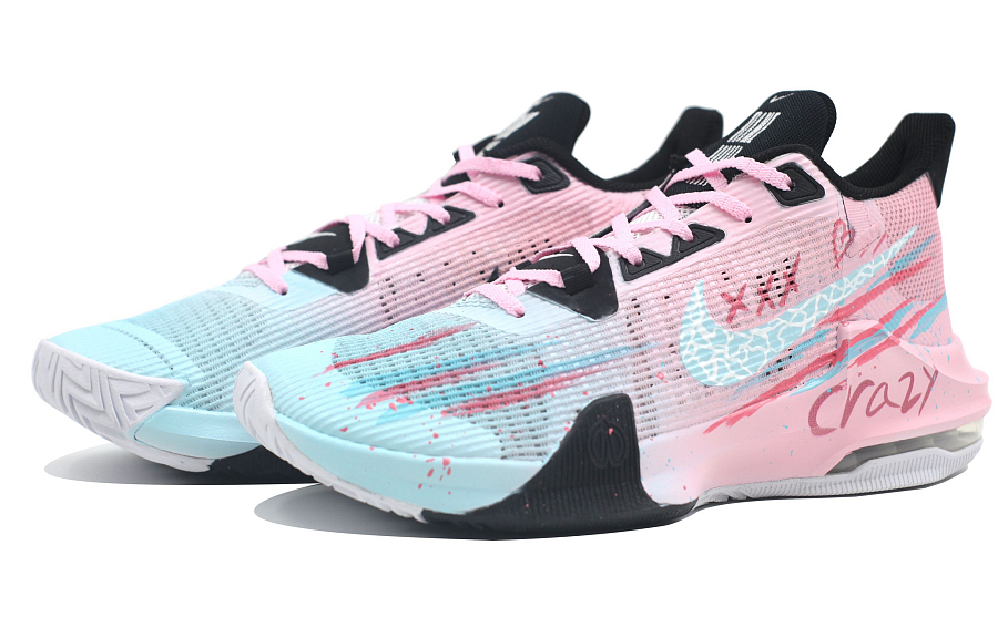 Nike Air Max Impact Abrasion Resistant Low Top Basketball Shoes Men's Blue Pink купить в интернет-магазине Yoocart с быстрой доставкой по России.