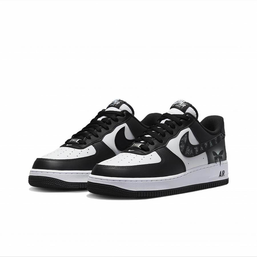 Nike Air Force 1 Moonlight Butterfly Shadow Anti-Slip Wear-Resistant Low-Top Skateboard Shoes Unisex White Black купить в интернет-магазине Yoocart с быстрой доставкой по России.