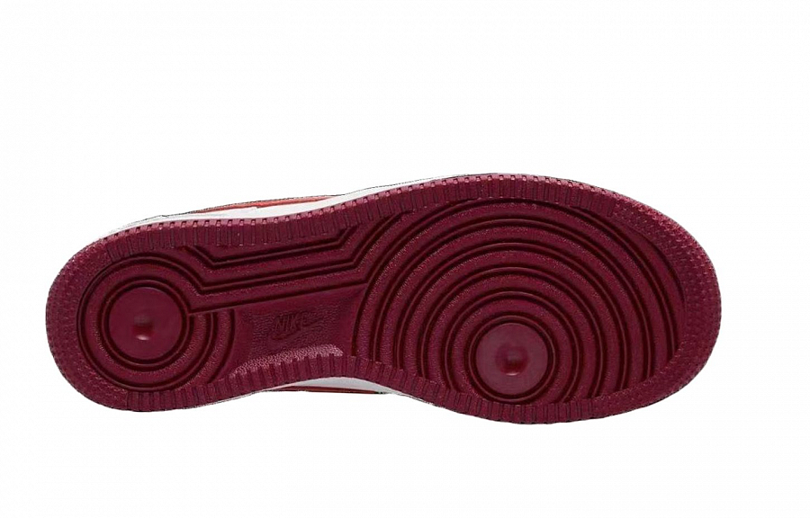 Nike Air Force 1 Anti Slip Wear Resistant Low Top Skateboard Shoes Unisex Red White купить в интернет-магазине Yoocart с быстрой доставкой по России.