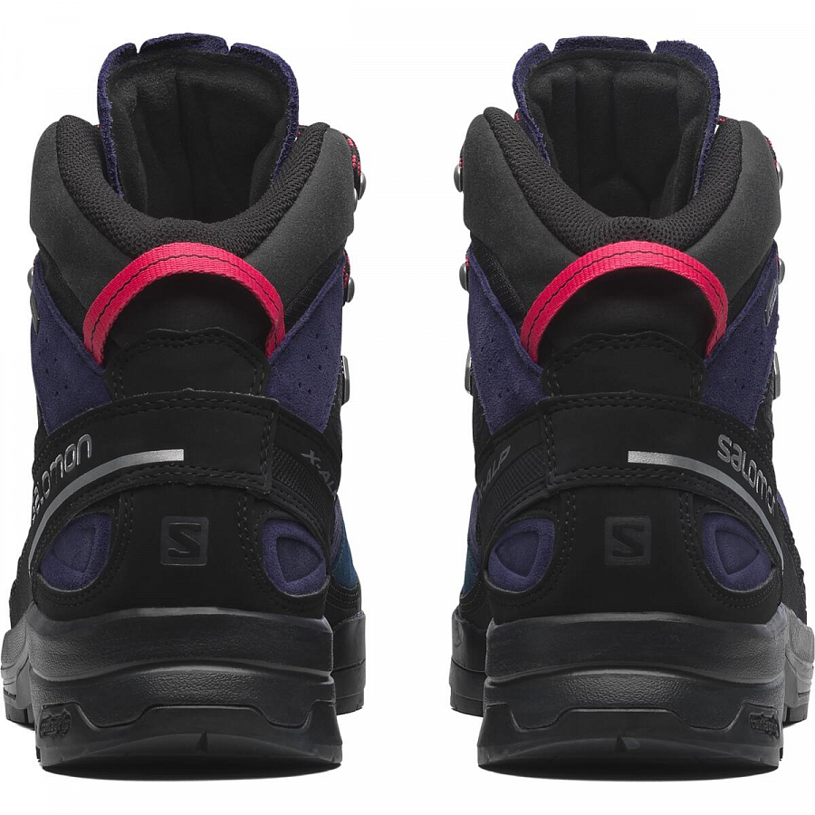 SALOMON X ALP Abrasion Resistant Support Lightweight Mid top Running Shoes Unisex Blue Purple купить в интернет-магазине Yoocart с быстрой доставкой по России.