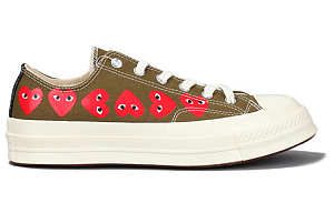 Converse Chuck Taylor All Star 70 Ox Comme Des Garcons Multi Heart Green 1 3822470