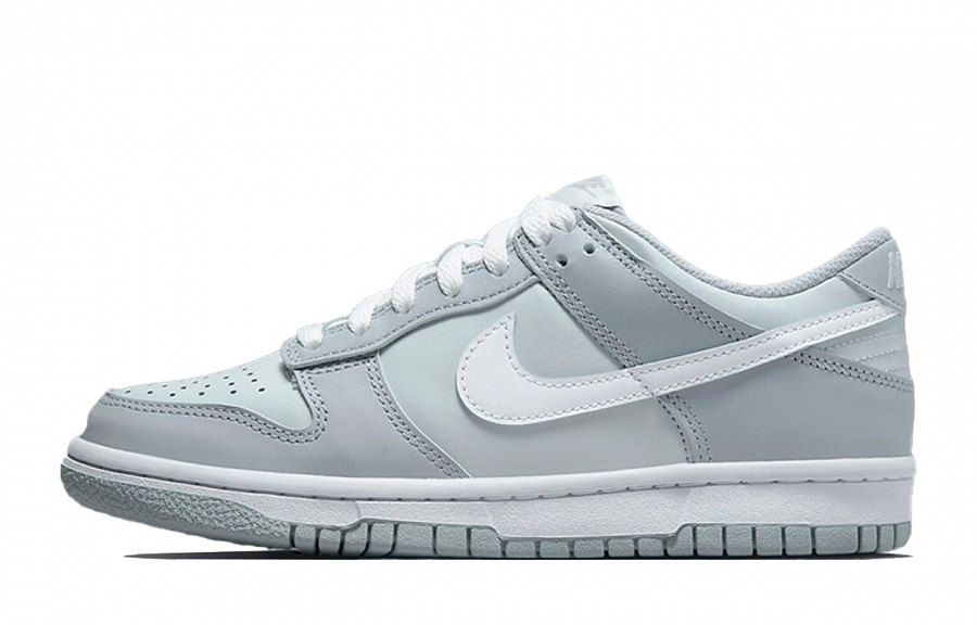 Nike Dunk Abrasion Resistant Breathable Low top Skateboard Shoes Women's Blue White купить в интернет-магазине Yoocart с быстрой доставкой по России.