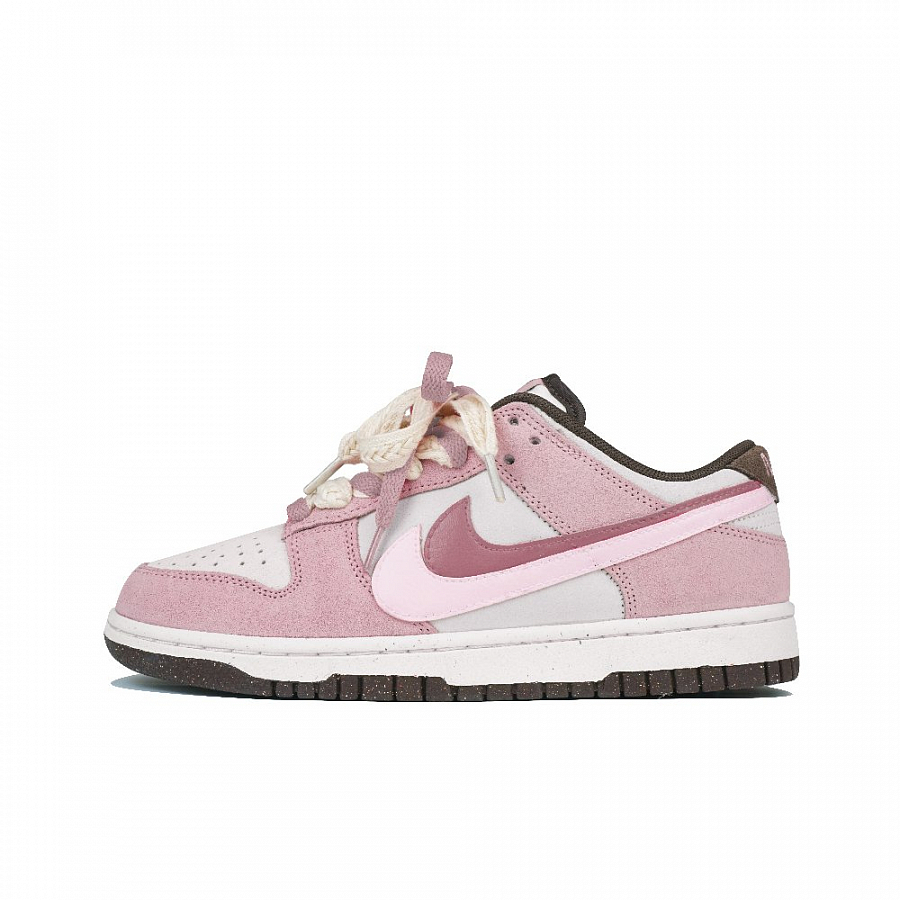 Nike Dunk Low-Top Skateboard Shoes Women's White Pink купить в интернет-магазине Yoocart с быстрой доставкой по России.