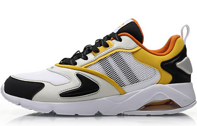 LiNing Cushioned Slip-Resistant Low-Top Casual Shoes Men's Black White