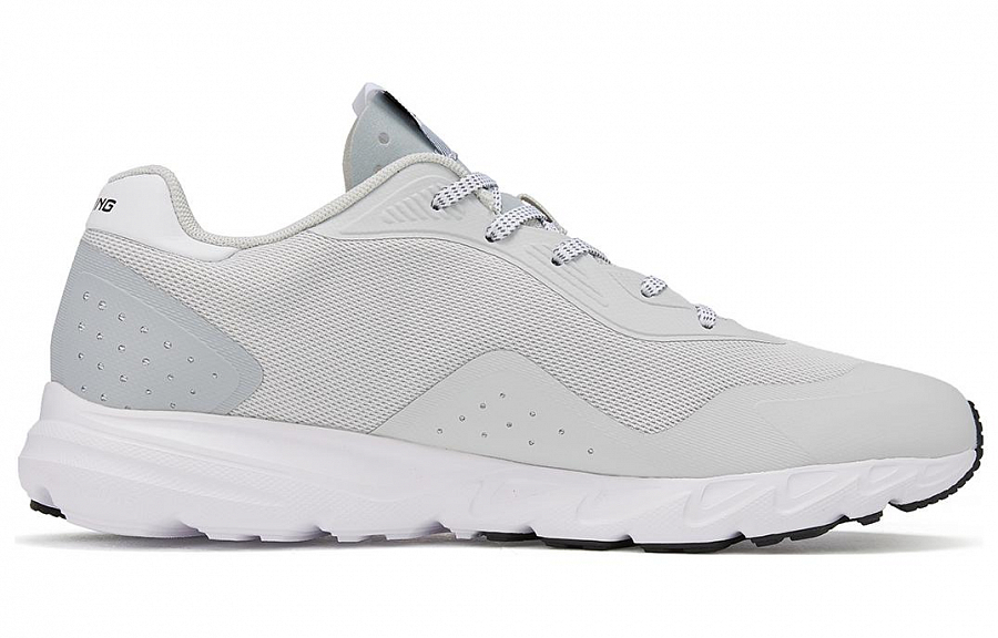 LiNing Slip Resistant, Breathable, Lightweight Low Top Running Shoes Men's Gray купить в интернет-магазине Yoocart с быстрой доставкой по России.