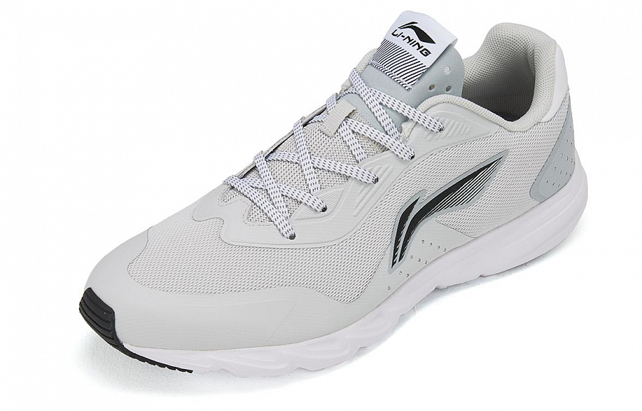 LiNing Slip Resistant, Breathable, Lightweight Low Top Running Shoes Men's Gray купить в интернет-магазине Yoocart с быстрой доставкой по России.