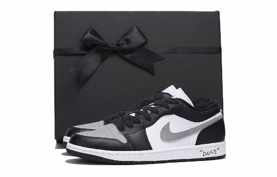 Jordan Air Jordan 1 Abrasion Resistant Coverage Low Top Vintage Basketball Shoes Unisex Light Gray купить в интернет-магазине Yoocart с быстрой доставкой по России.