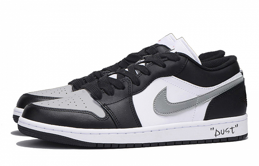 Jordan Air Jordan 1 Abrasion Resistant Coverage Low Top Vintage Basketball Shoes Unisex Light Gray купить в интернет-магазине Yoocart с быстрой доставкой по России.