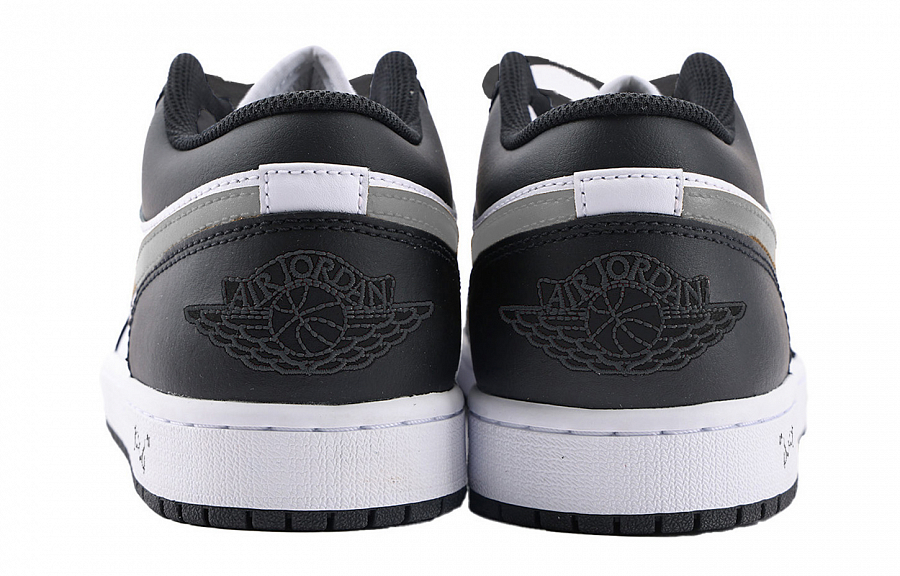 Jordan Air Jordan 1 Abrasion Resistant Coverage Low Top Vintage Basketball Shoes Unisex Light Gray купить в интернет-магазине Yoocart с быстрой доставкой по России.