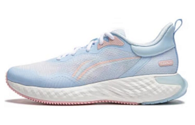 LiNing Chasing-clouds Anti-Slip Wear-Resistant Low-Top Running Shoes Women's Blue