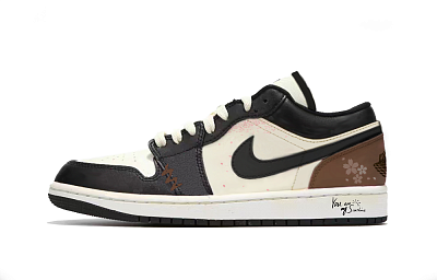 Jordan Air Jordan 1 Shock Absorbers Low Top Vintage Basketball Shoes Men's Black