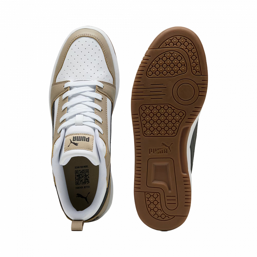 PUMA Rebound V6 Low Top Skateboard Shoes Unisex Brown купить в интернет-магазине Yoocart с быстрой доставкой по России.