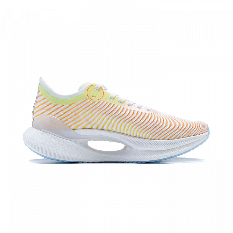 LINING Shadow 2 Essential Running Shoes Men's Low top Standard White/Neon Yellow Green купить в интернет-магазине Yoocart с быстрой доставкой по России.