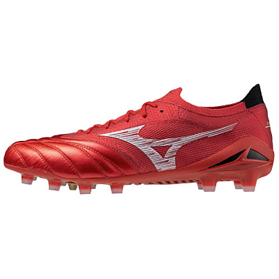 Mizuno Morelia Neo 4 Abrasion Resistant Soccer Shoes Unisex Red