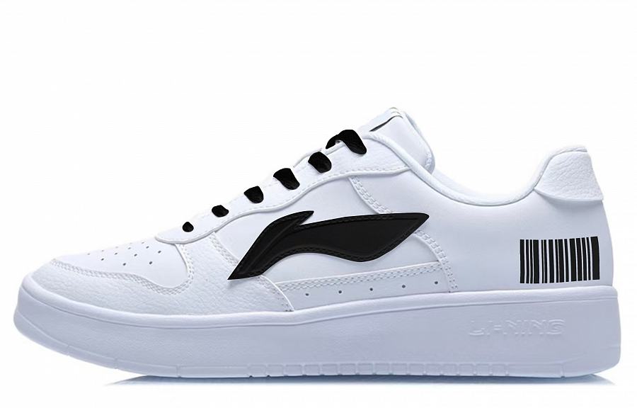 LiNing Pontoon Boats Anti-Slip And Wear-Resistant Breathable Low-Top Skateboard Shoes Unisex White Black купить в интернет-магазине Yoocart с быстрой доставкой по России.