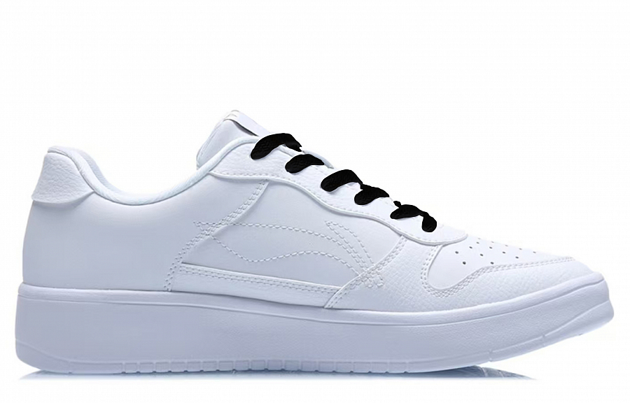 LiNing Pontoon Boats Anti-Slip And Wear-Resistant Breathable Low-Top Skateboard Shoes Unisex White Black купить в интернет-магазине Yoocart с быстрой доставкой по России.