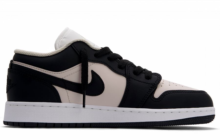 Jordan Air Jordan 1 Strawberry Salt Abrasion Resistant Low Top Vintage Basketball Shoes Unisex Black Pink купить в интернет-магазине Yoocart с быстрой доставкой по России.