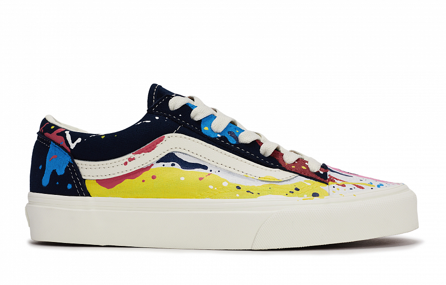 Vans Style 36 Skateboard Shoes Unisex Low top White/Blue/Pink/Yellow/Red купить в интернет-магазине Yoocart с быстрой доставкой по России.