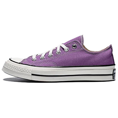 Converse CHUCK TAYLOR Abrasion Resistant Low Top Canvas Shoes Unisex Purple