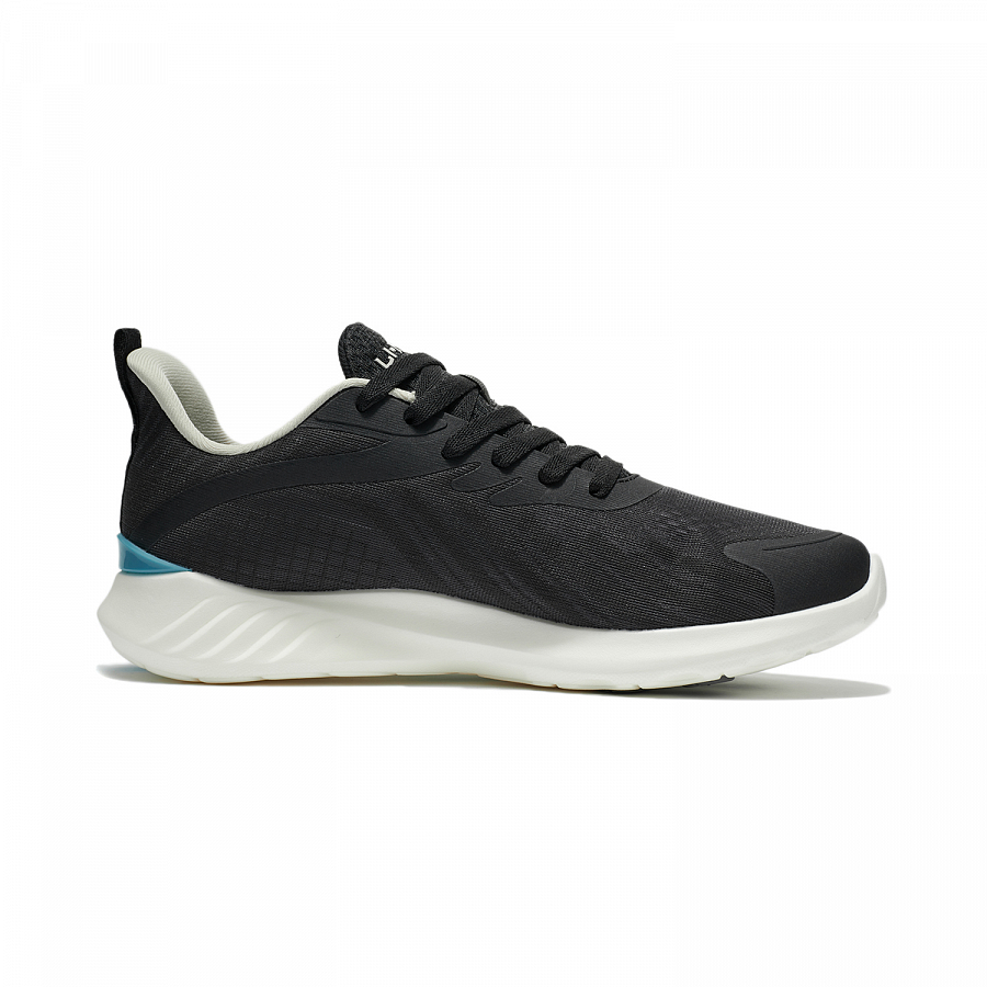 LiNing Shock Absorbing, Non Slip, Wear Resistant, Breathable And Lightweight Low Top Running Shoes Men's Black купить в интернет-магазине Yoocart с быстрой доставкой по России.