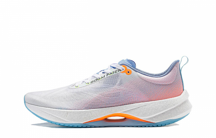LiNing Super Light 21 Cushioning, Slip Resistant, Abrasion Resistant, Breathable Low Top Running Shoes Men's Pink Blue купить в интернет-магазине Yoocart с быстрой доставкой по России.