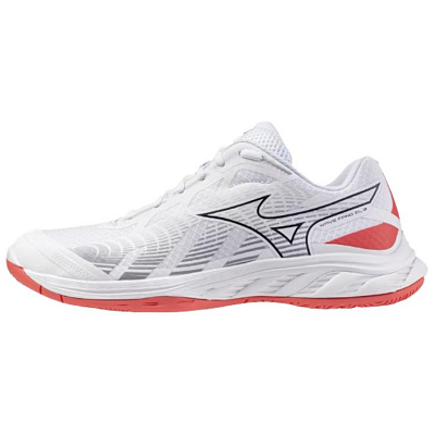 Mizuno Wave Fang El 2 Wide 'White Coral Red'