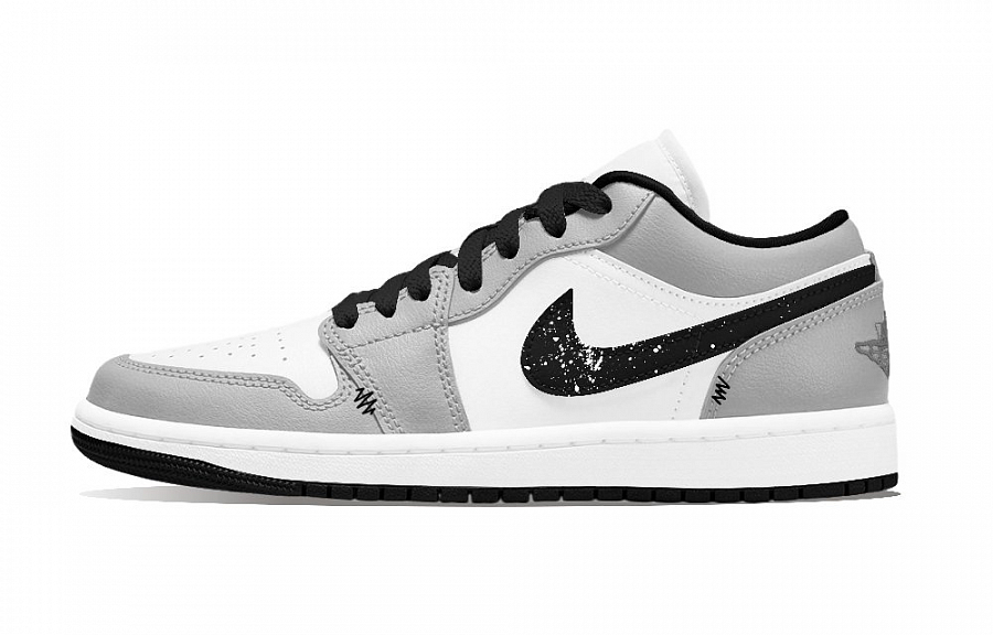 Jordan Air Jordan 1 Low And Trendy, Comfortable Abrasion Resistant Low Top Vintage Basketball Shoes Men's Smoke Gray купить в интернет-магазине Yoocart с быстрой доставкой по России.