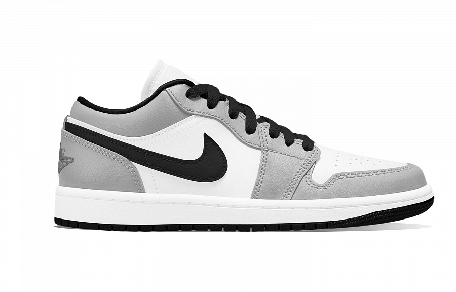 Jordan Air Jordan 1 Low And Trendy, Comfortable Abrasion Resistant Low Top Vintage Basketball Shoes Men's Smoke Gray купить в интернет-магазине Yoocart с быстрой доставкой по России.