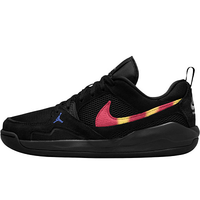 Jordan CMFT Era Abrasion Resistant Low Top Casual Shoes Unisex Black Red Yellow