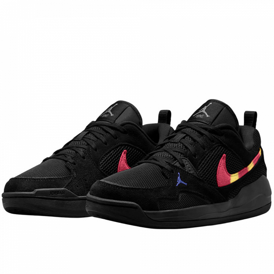 Jordan CMFT Era Abrasion Resistant Low Top Casual Shoes Unisex Black Red Yellow купить в интернет-магазине Yoocart с быстрой доставкой по России.