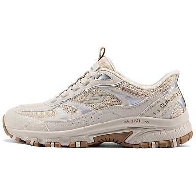 Skechers OUTDOOR WOMENS Support Lightweight Low Top Mountaineering Hiking Shoes Women's Ivory